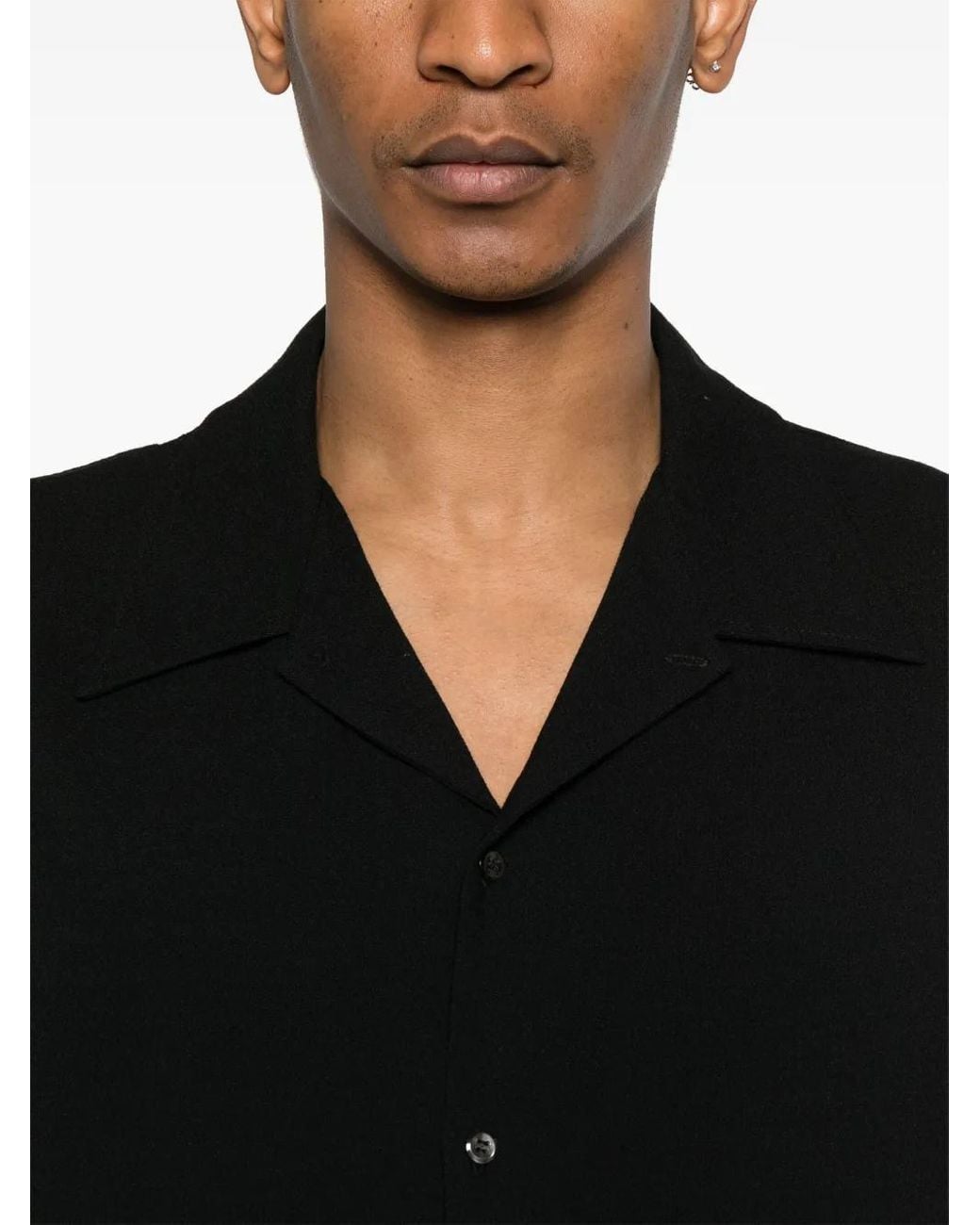 Camisa Mael Séfr de hombre de color Black