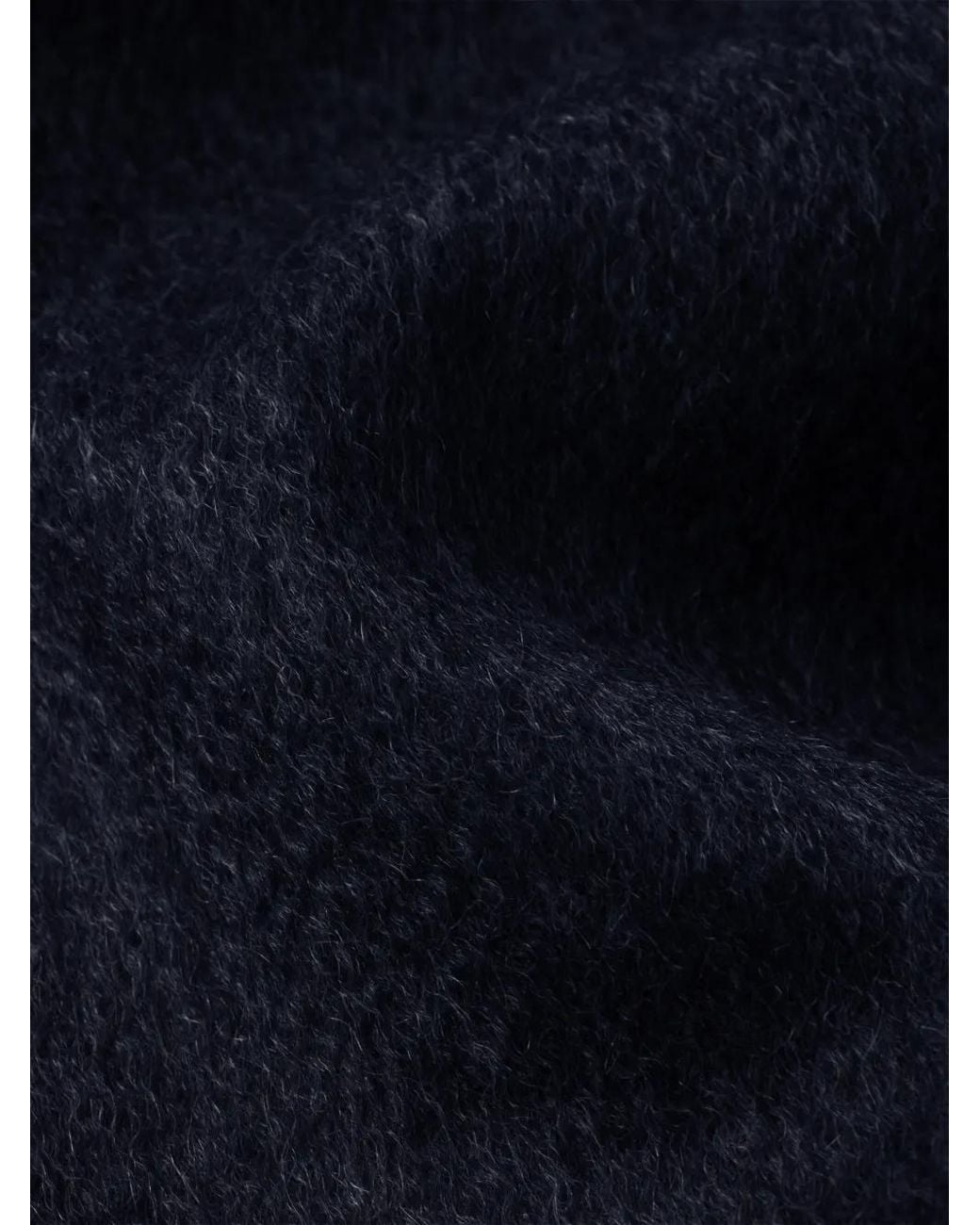 Prada Blue Solid Cashmere Scarf for men