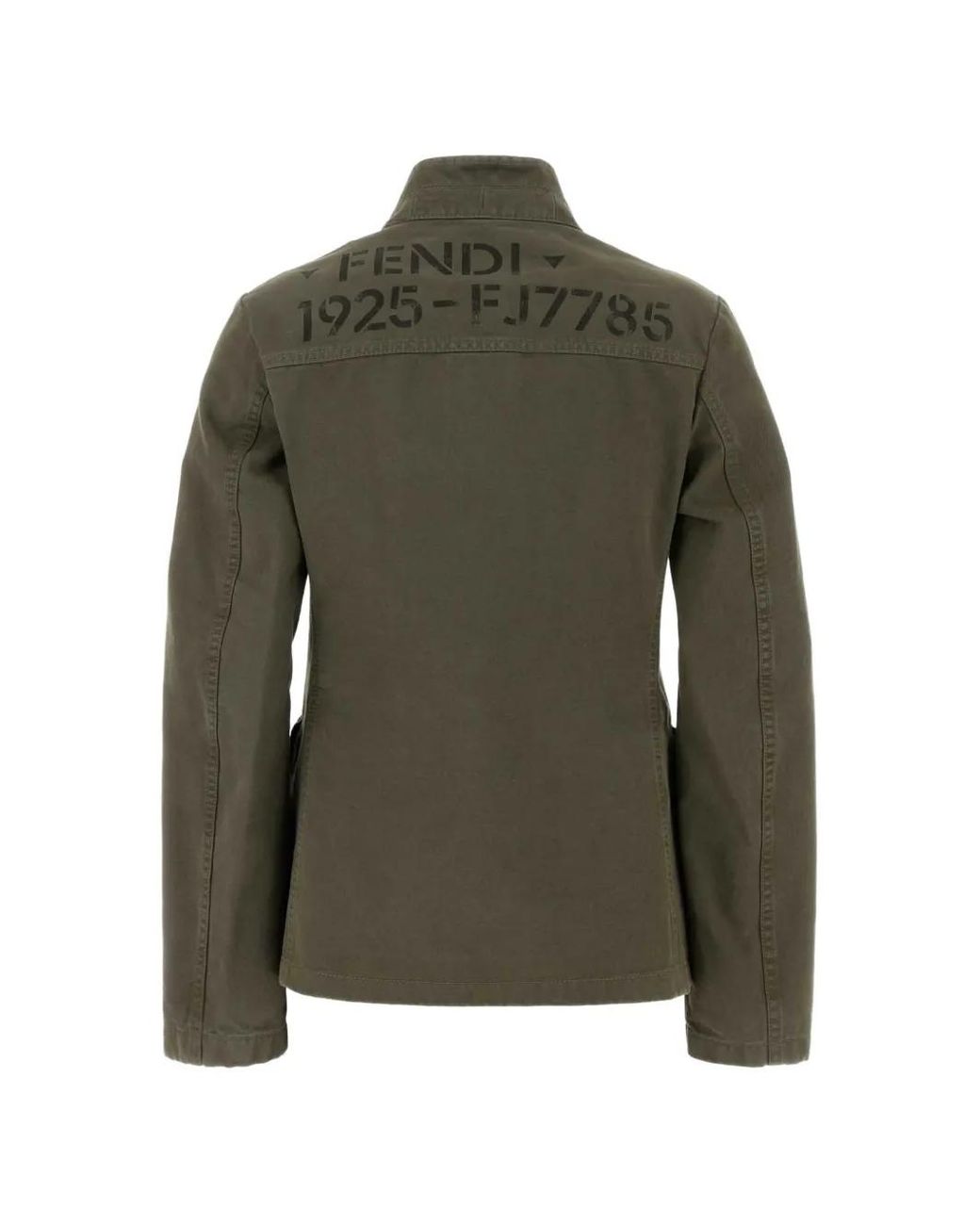 Fendi Green Drill Jacket