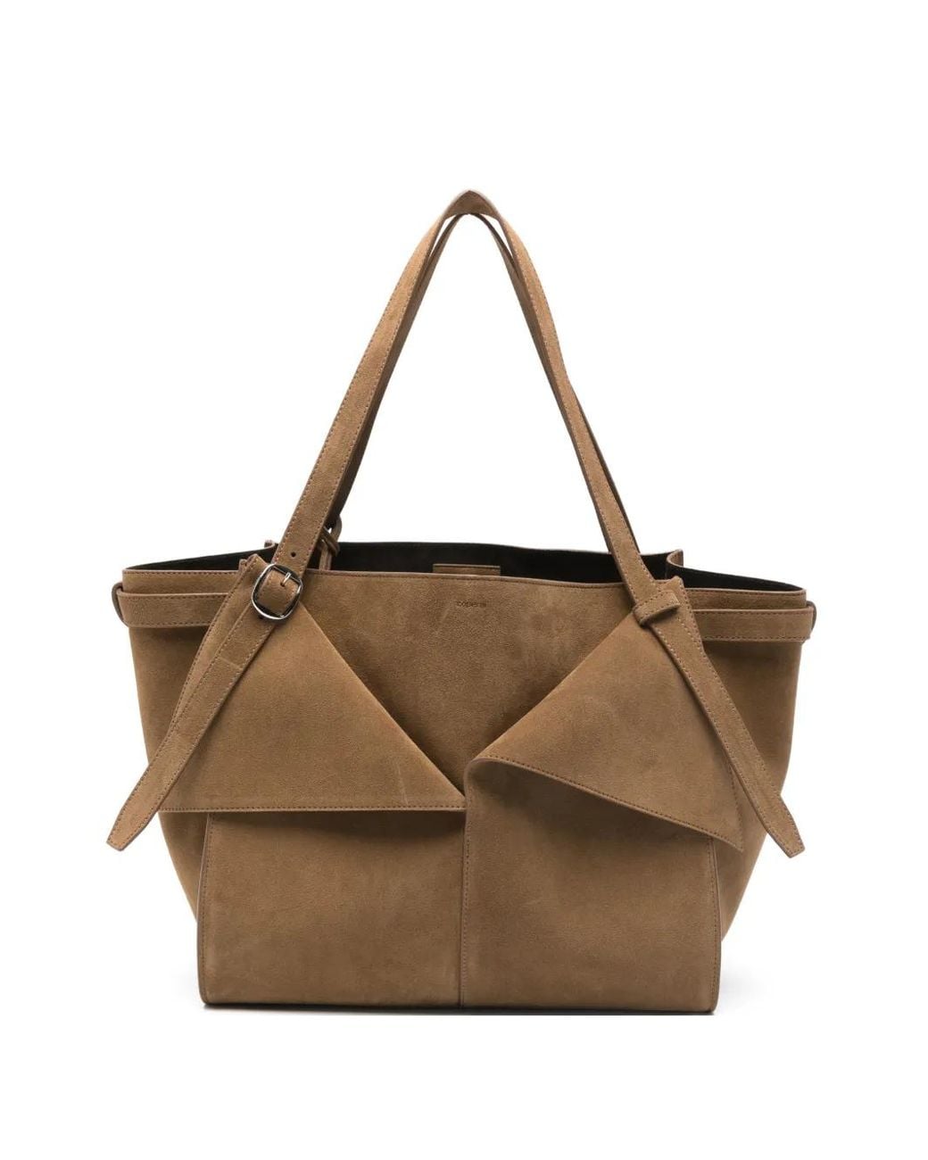 Bolso Shopper Plegable Coperni de color Brown