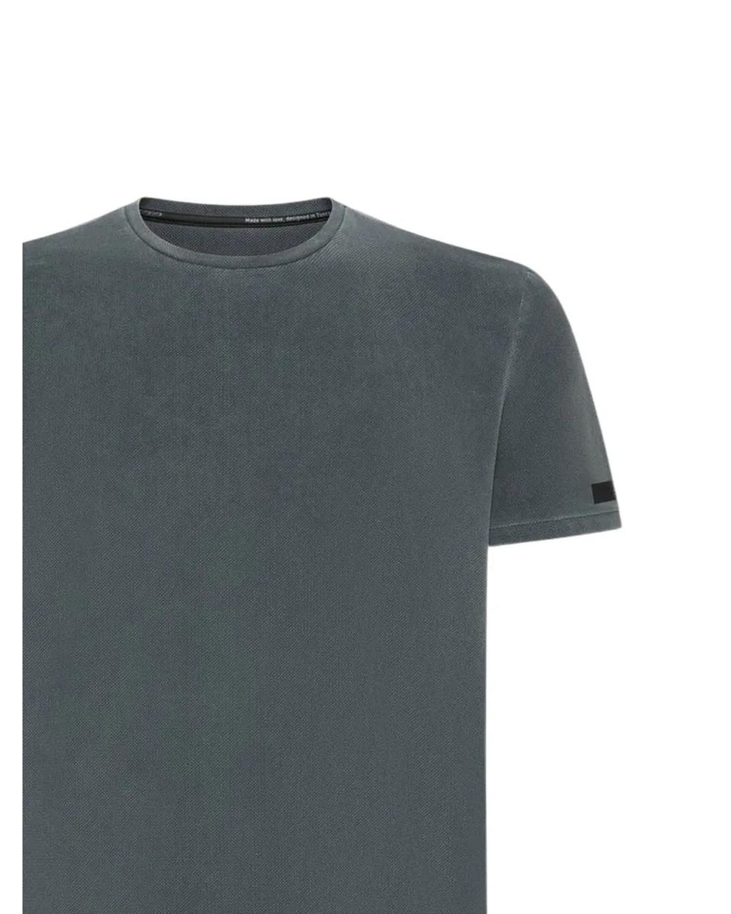 Rrd Gray Logo-Patch T-Shirt for men