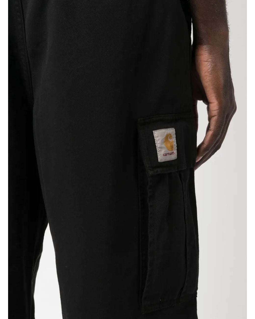 Carhartt Black Cargo Trousers for men
