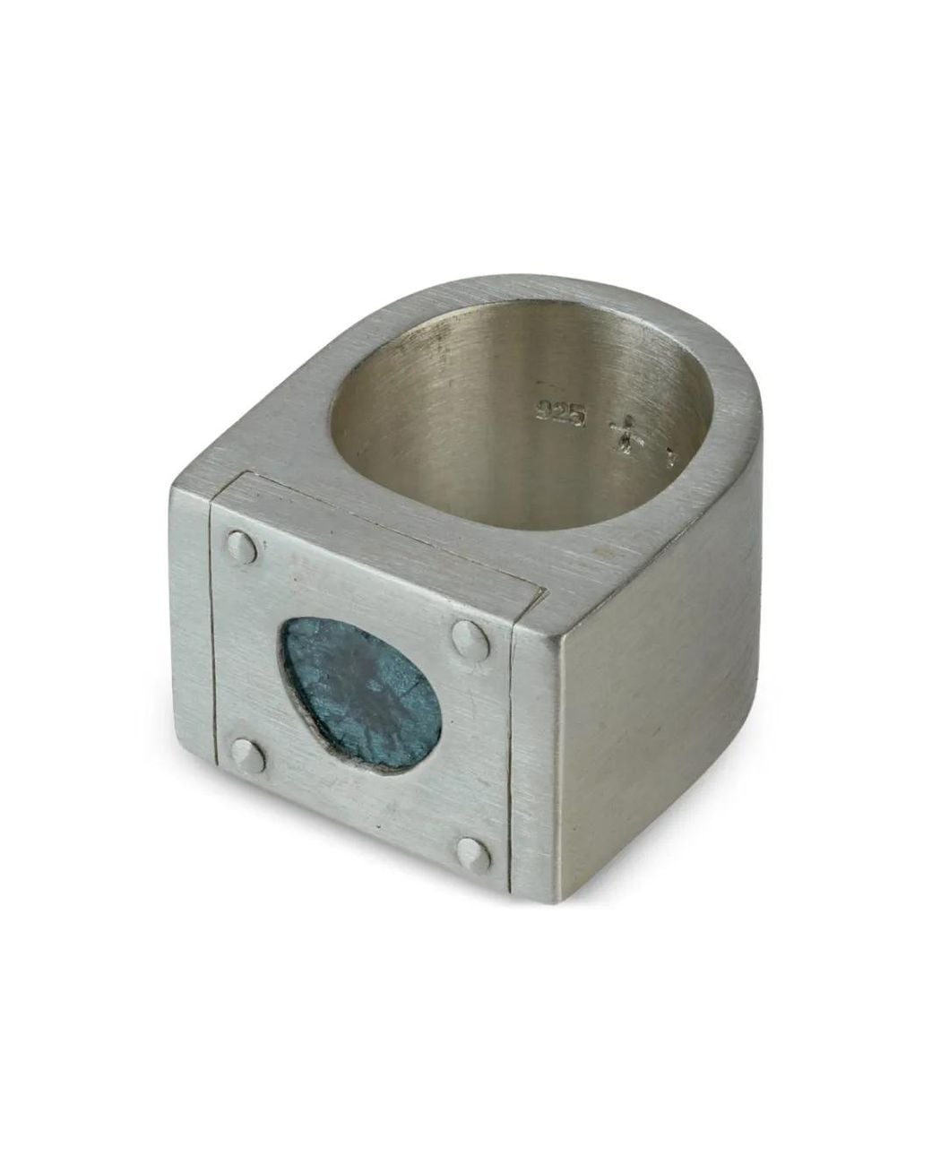 Parts Of 4 Gray Plate Single Diamond Ring