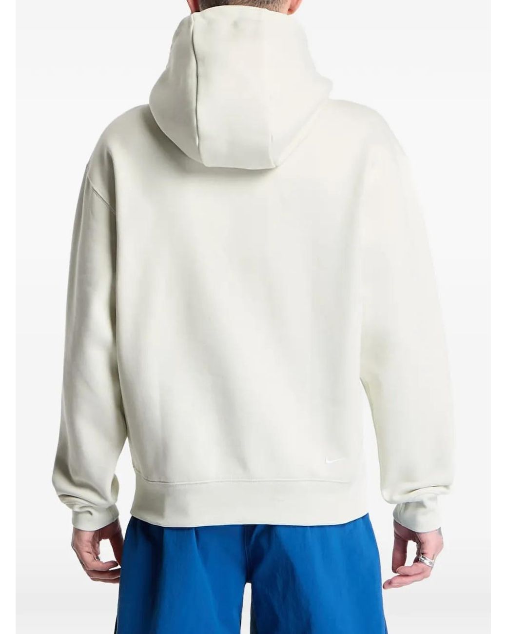 Nike White Hoodie Acg Tuff Fleece for men