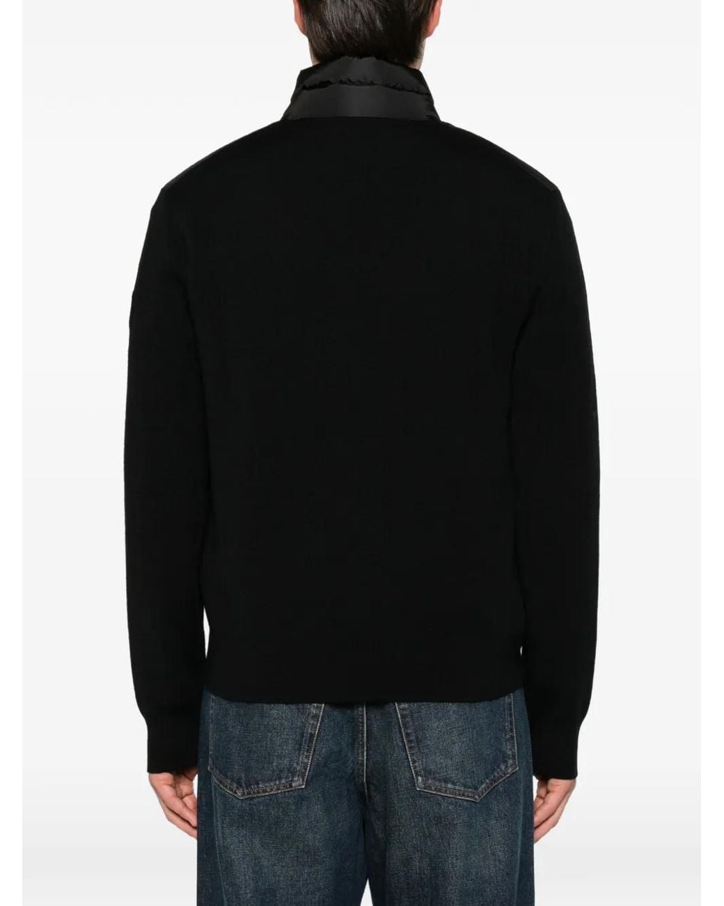 Canada Goose Black Hybridge Flavio Quilted Jacket for men