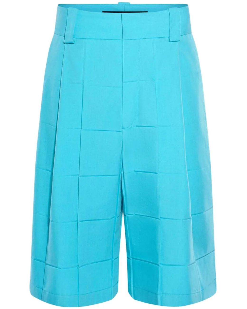 Jacquemus Blue The Navega Pleated Shorts for men