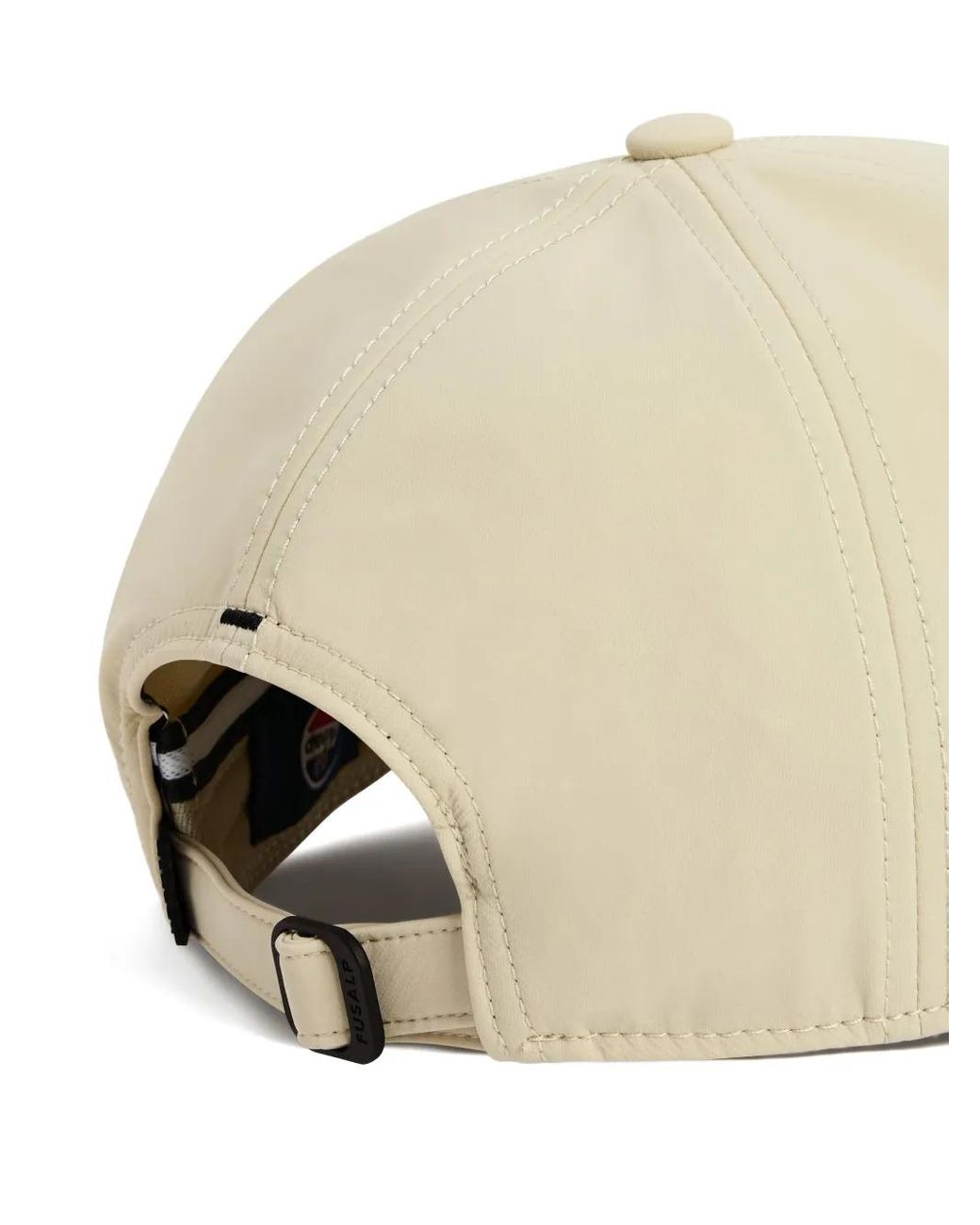 Fusalp White Logo-Patch Baseball Cap