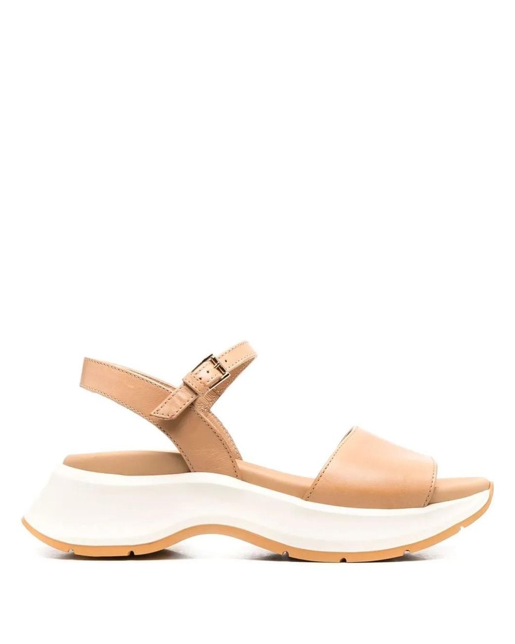 Hogan Natural Sandals Beige
