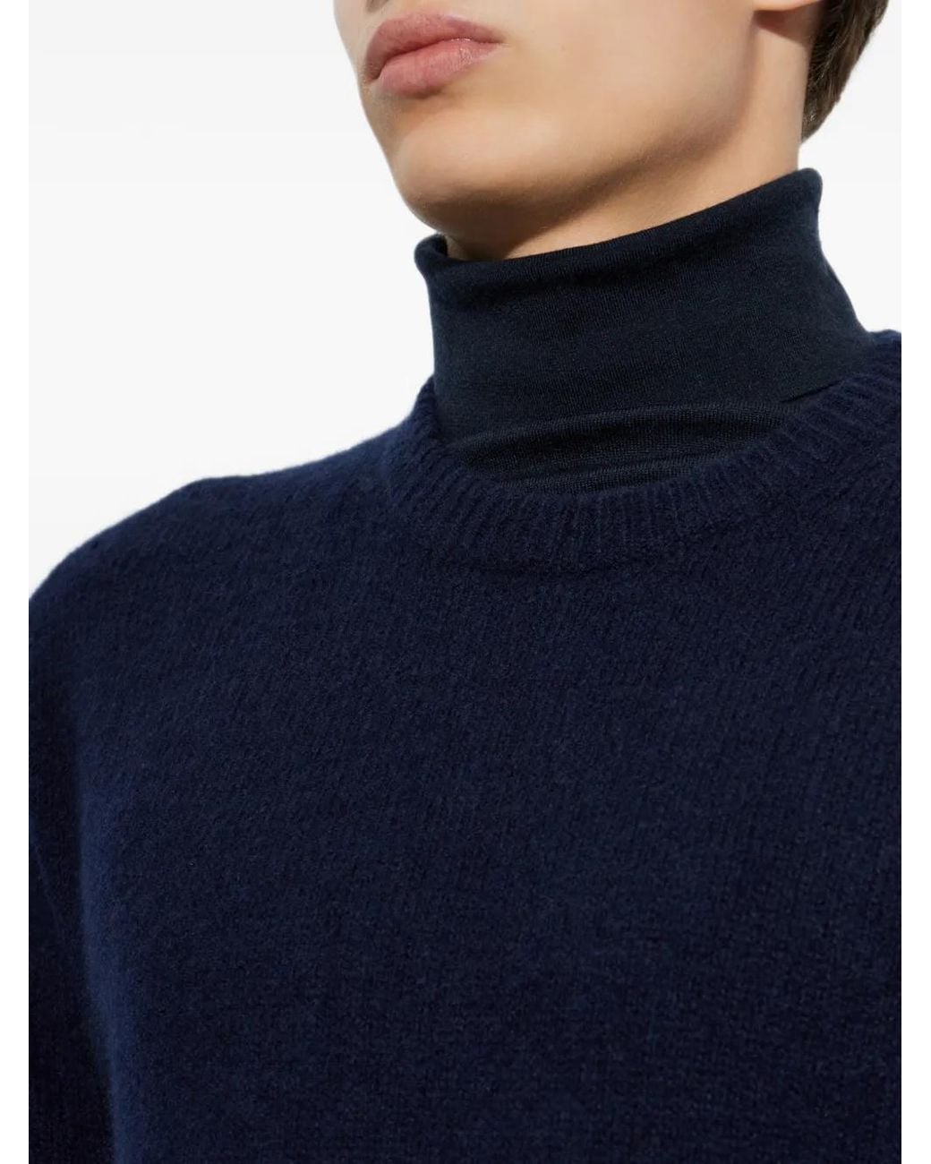 Lisa Yang Blue Baxter Sweater for men