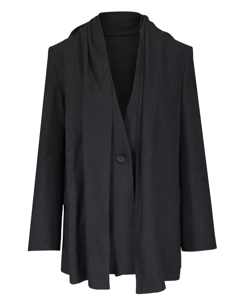 Blazer Con Botón Totême de color Black
