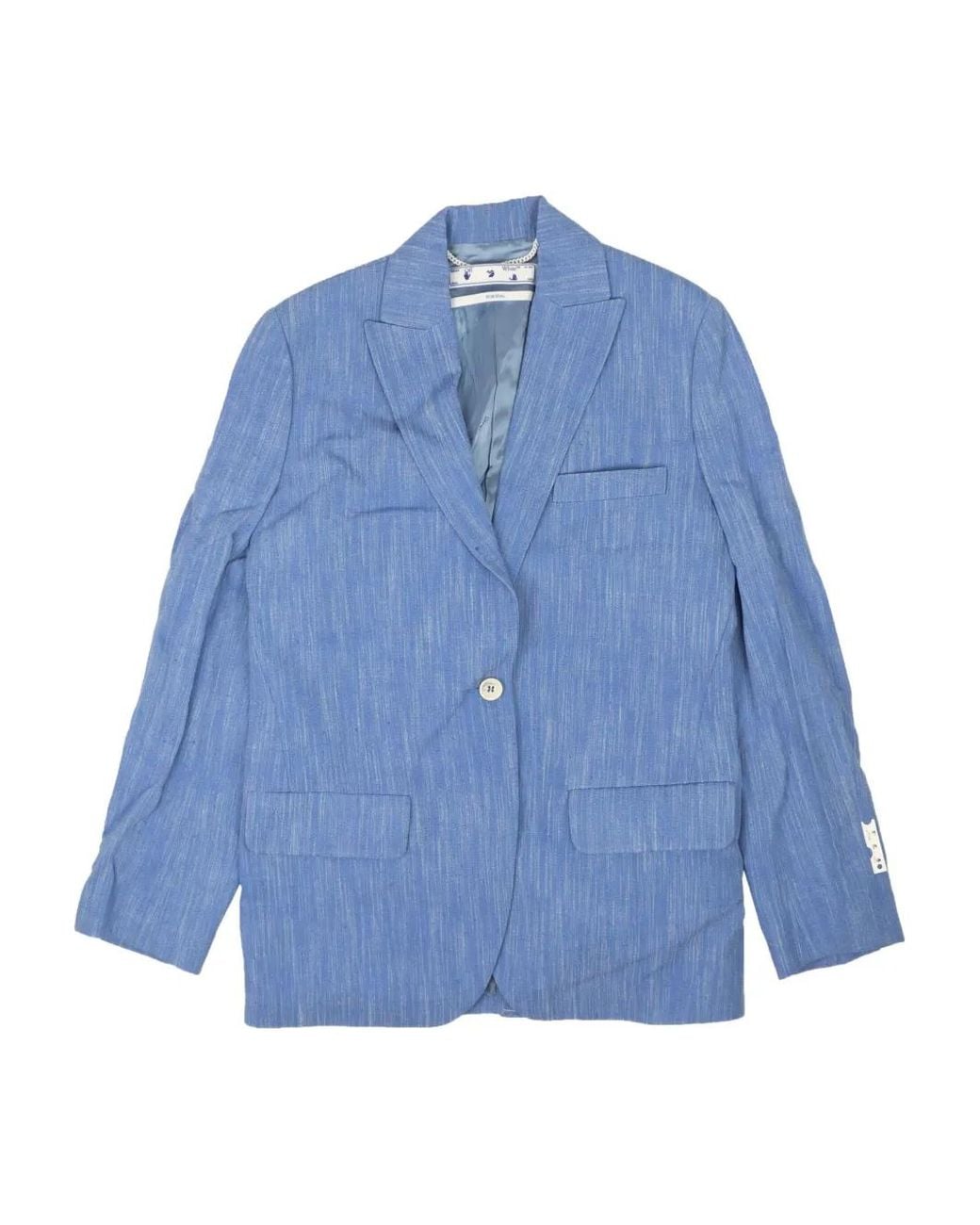 Off-White c/o Virgil Abloh Blue Tomboy Blazer