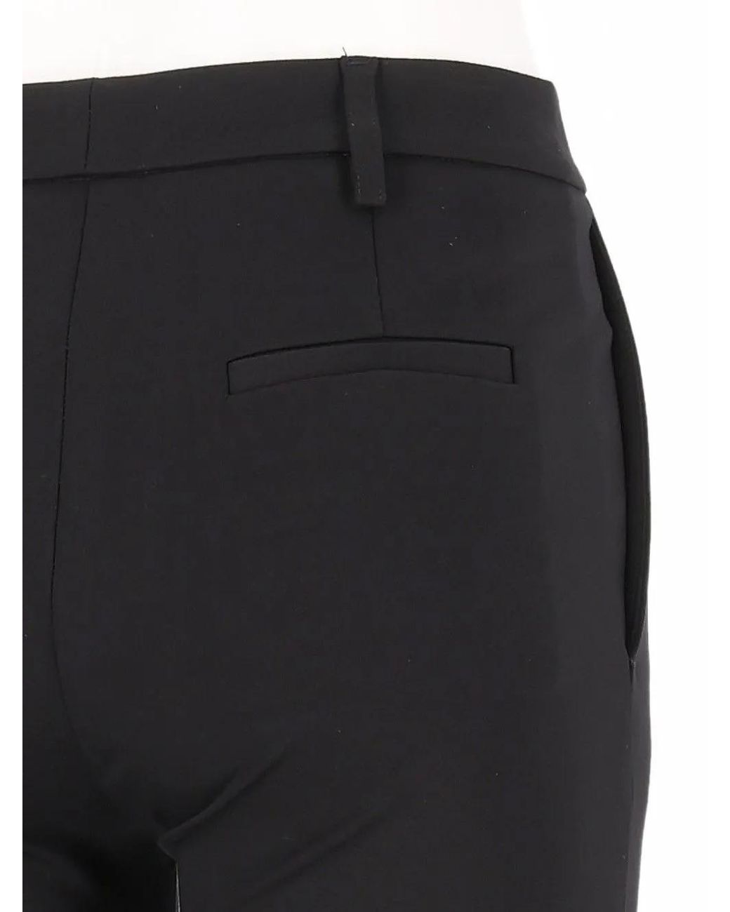 Al Duca D'aosta Black Flared Trousers