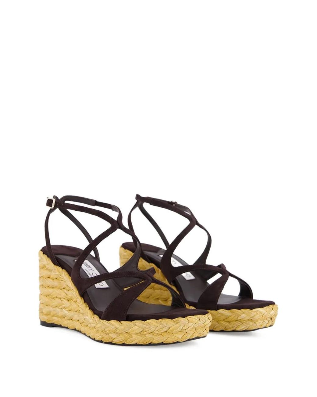 Jimmy Choo Metallic Brigitte Mules