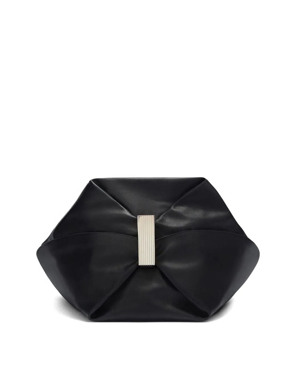 The Attico Black Grand Sac Porté Épaule La Scoop