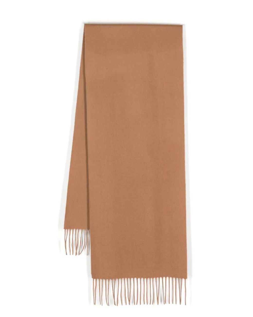Fursac Fringed Cashmere Scarf in Brown for Men | Lyst