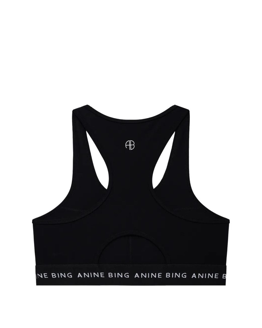 Anine Bing Black Nono Bra