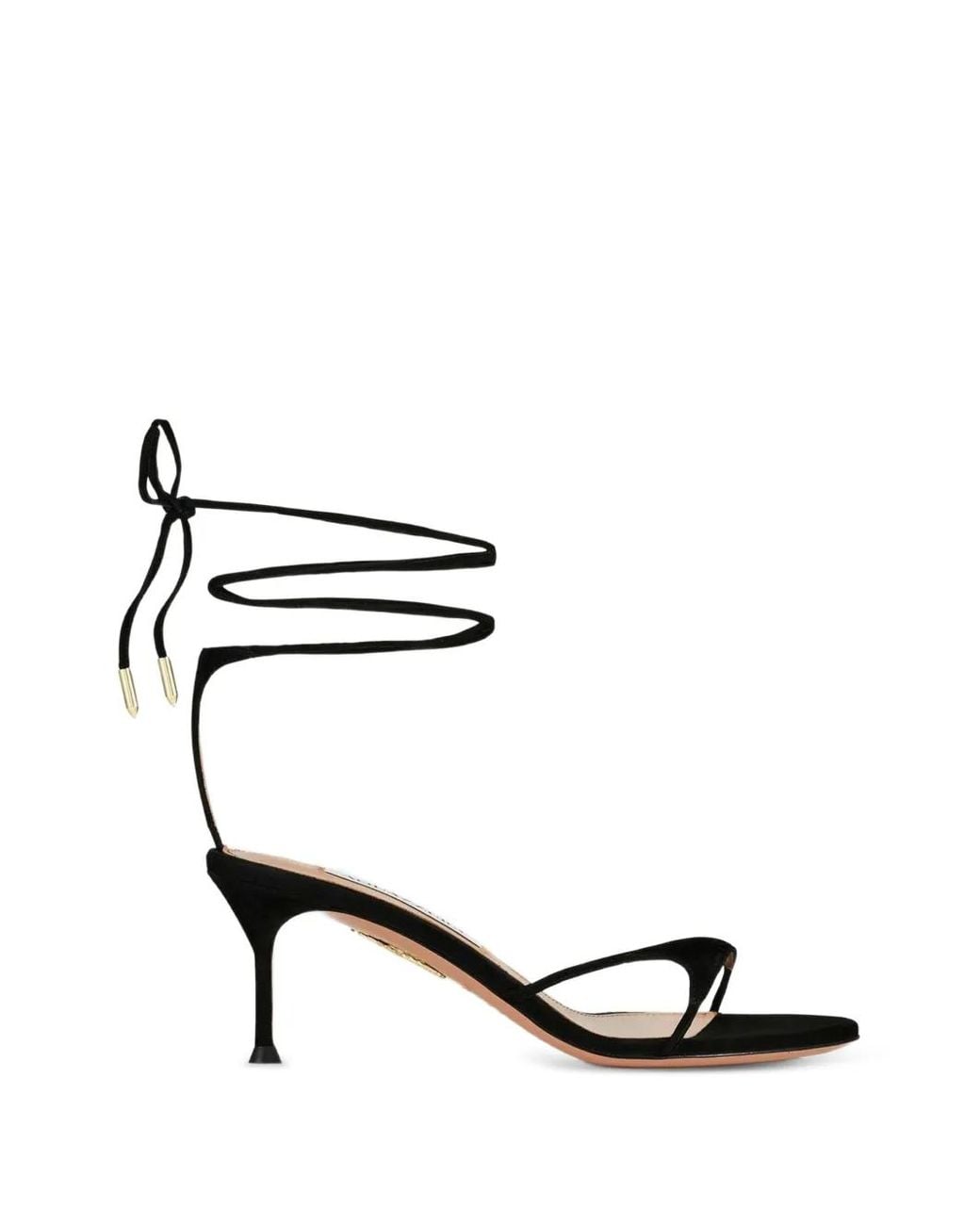 Aquazzura Black Bikini Sandals 65