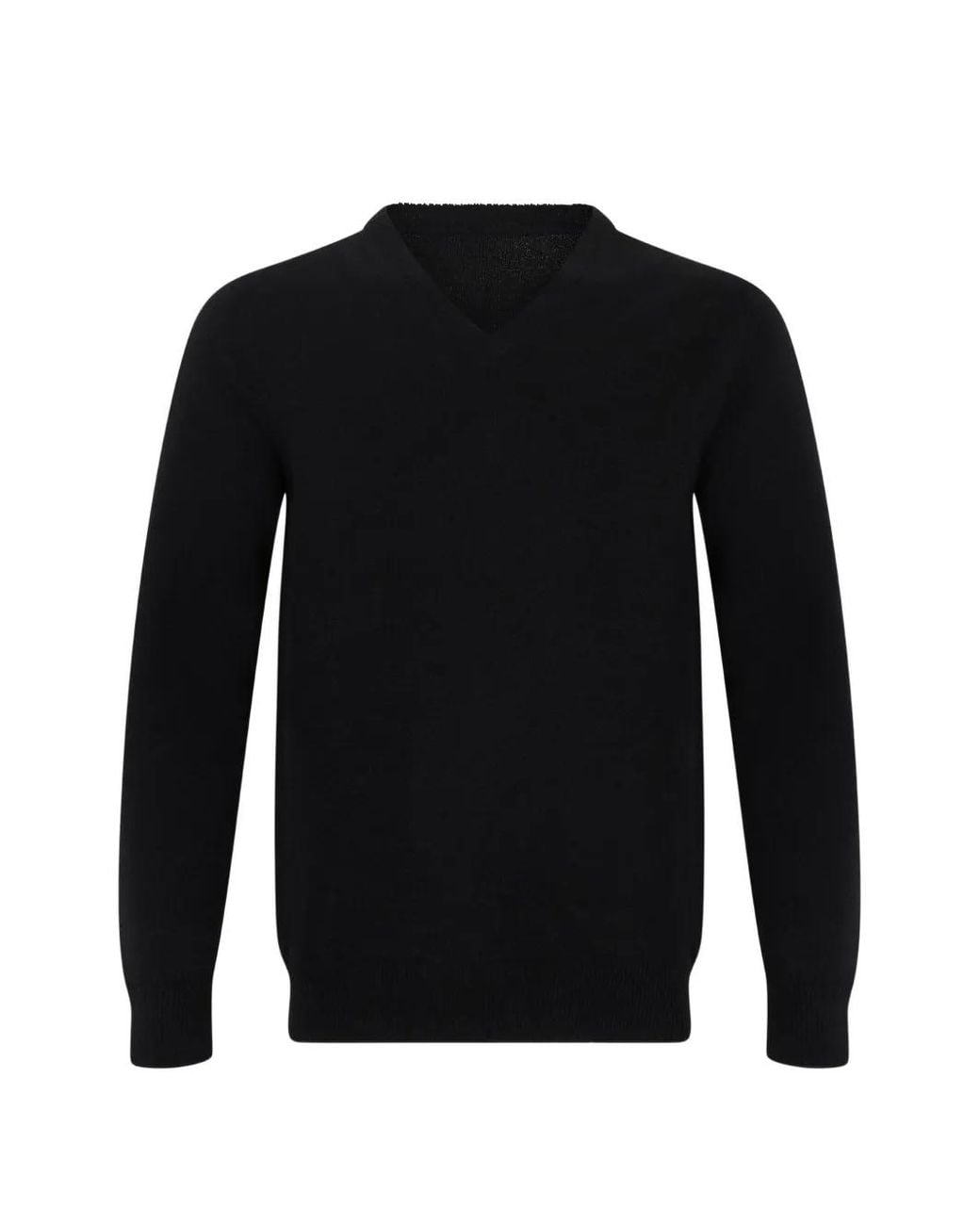Fedeli Pullover Mit V-Ausschnitt in Black für Herren