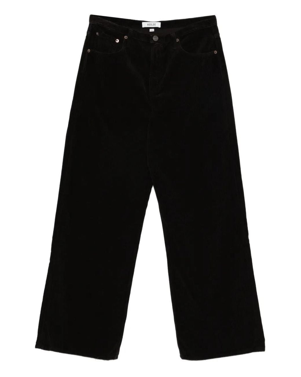 Agolde Jeans Met V-Taille in het Black