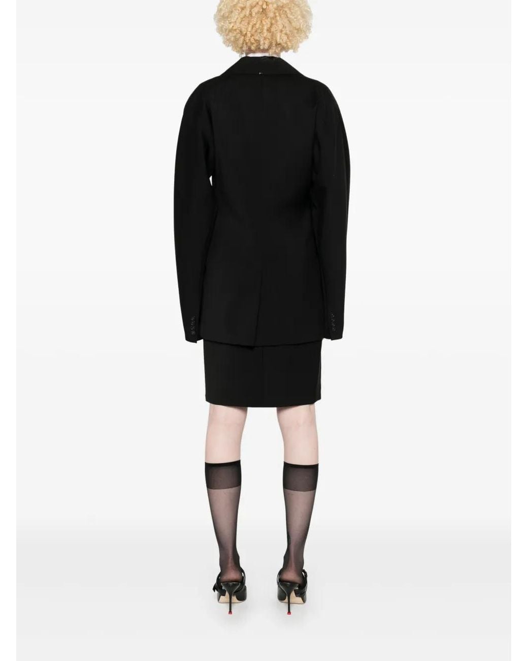 Sportmax Black Ecru Blazer