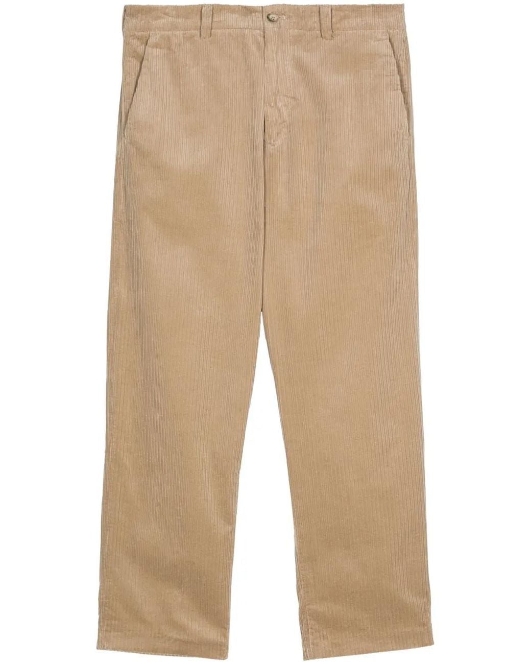 NN07 Natural Paw Mid-Rise Tapered Trousers for men