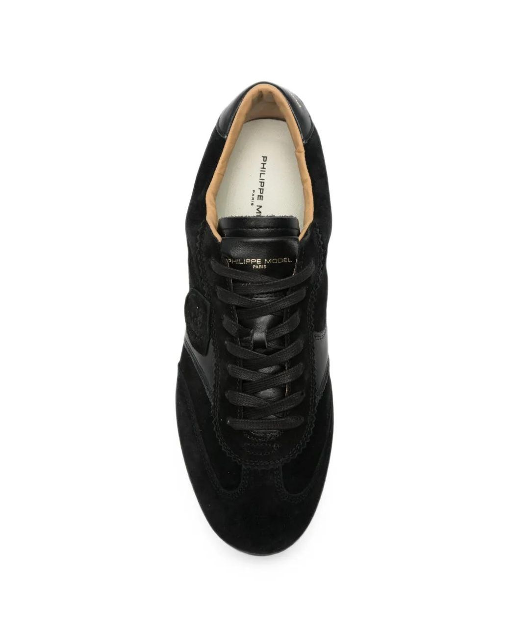 Philippe Model Sneakers Mit Logo-Patch in Black für Herren