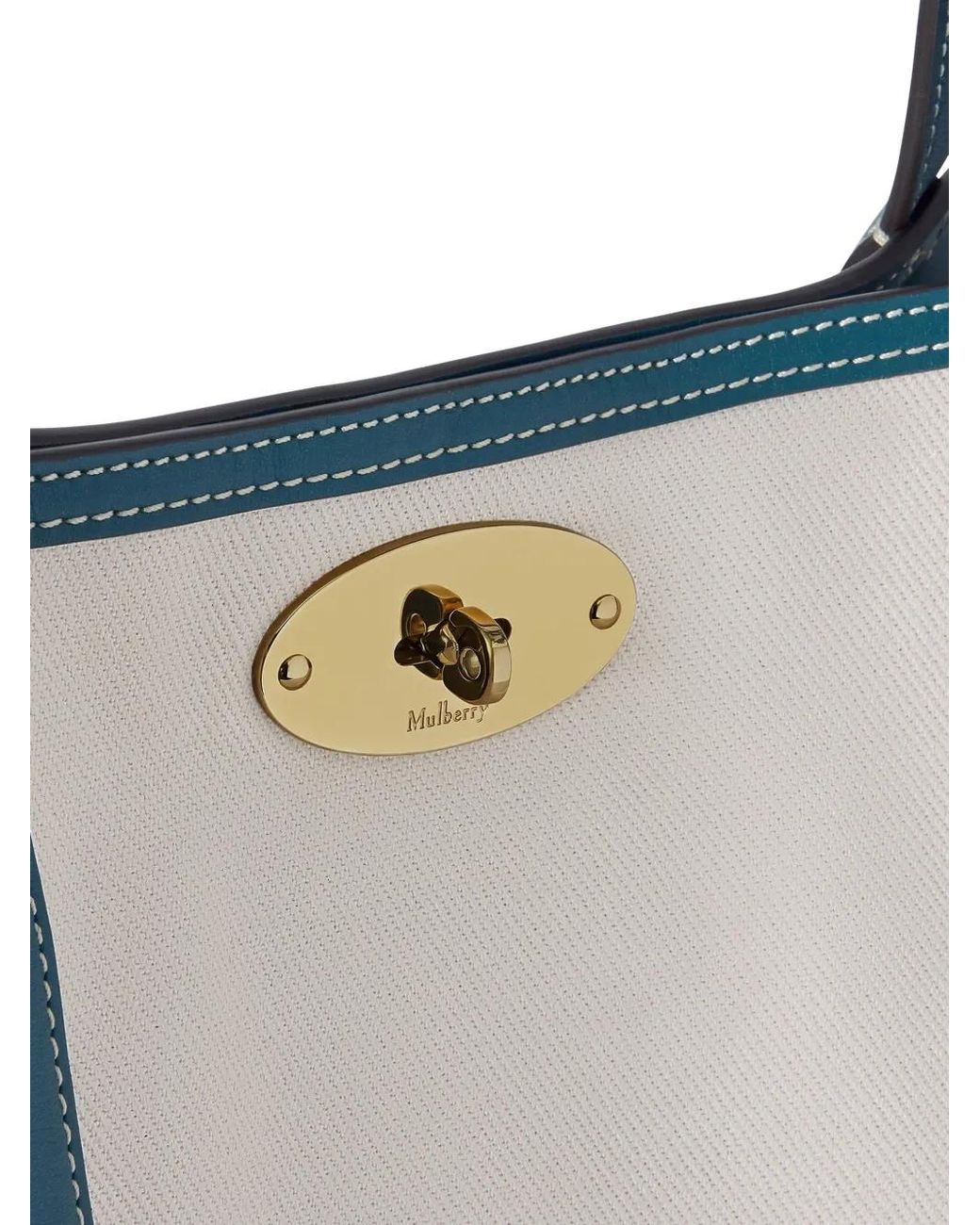 Mulberry White Bayswater Tote Bag
