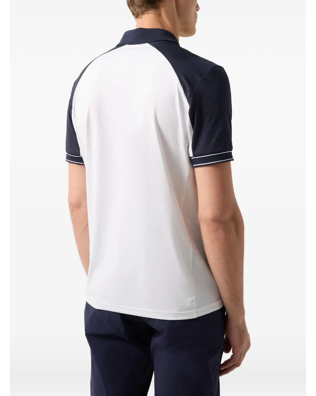Polo Fabius Con Zip di Bogner in Blue da Uomo
