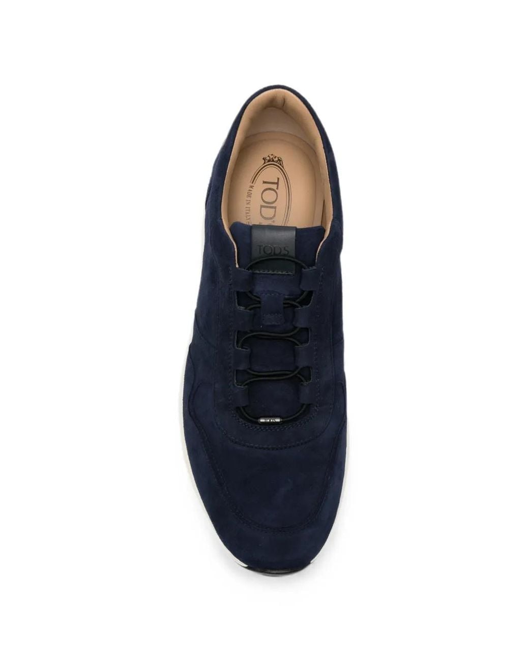 Tod's Blue Baskets Dot En Daim Pashmy for men