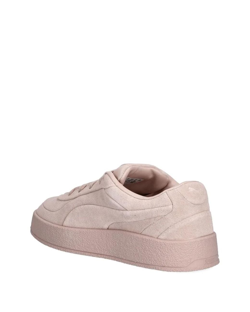 PUMA Pink Ca Luxe Elevated Platform Sneakers