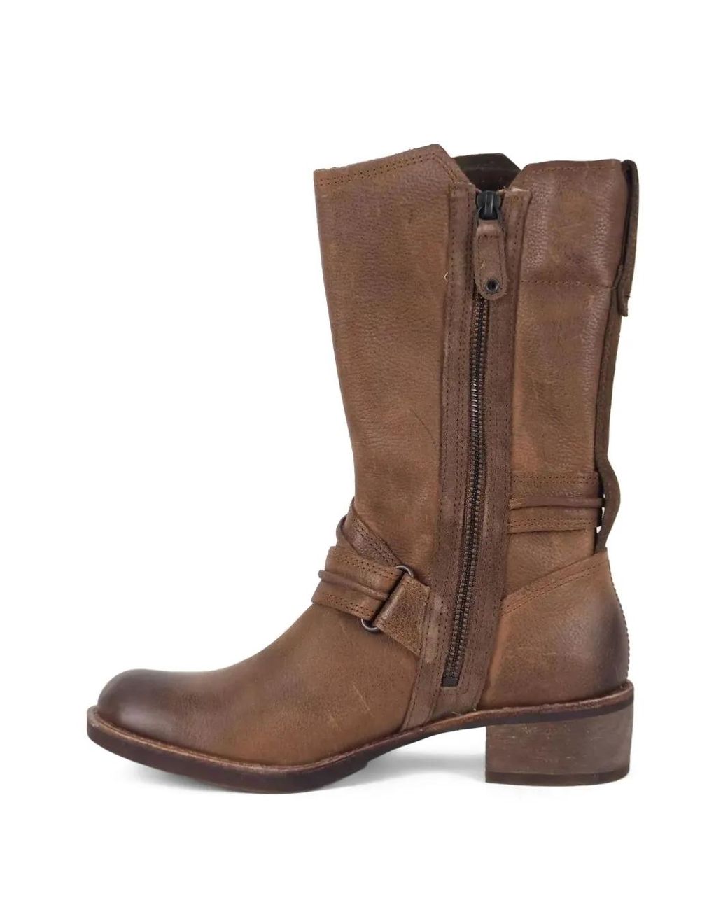 Timberland Brown Whittemore Mid Side-Zip "Dark" Boots