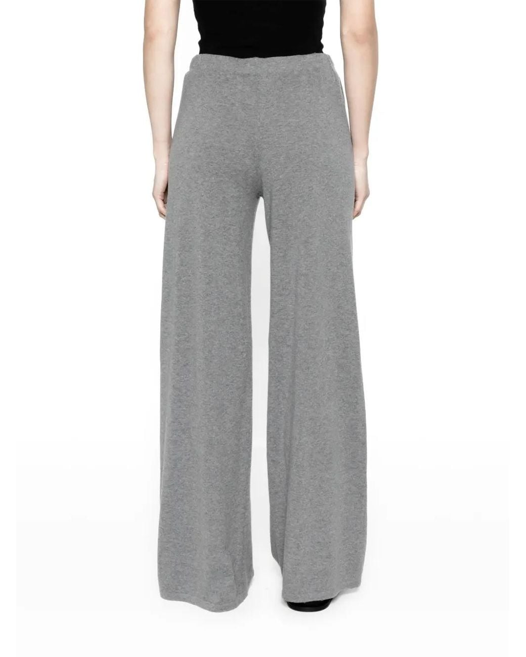 Lisa Yang Gray Aina Knitted Trousers