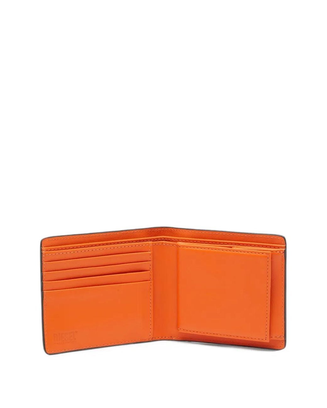 DIESEL Black Biscotto Bi-Fold Coin S 3D Wallet for men