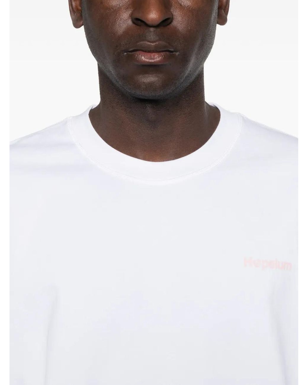 HOPEIUM White T-Shirt À Imprimé Graphique for men