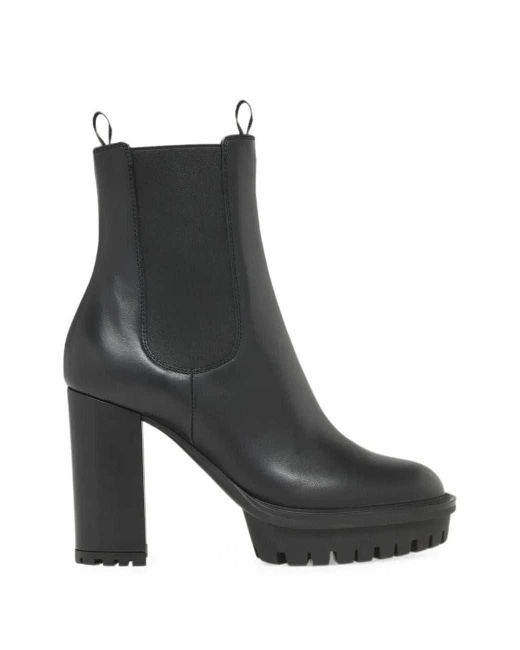 Gianvito Rossi Black Barry Booties