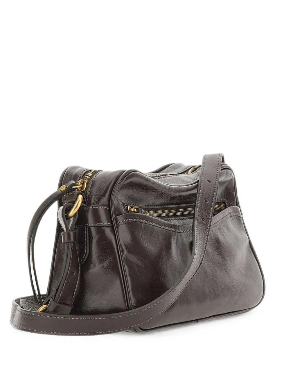 Gianni Chiarini Gray Sac Porté Épaule Cora En Cuir