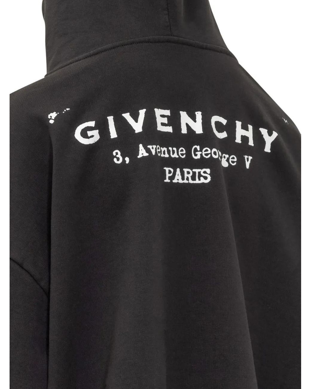 Givenchy Hoodie Met Logoprint in het Black