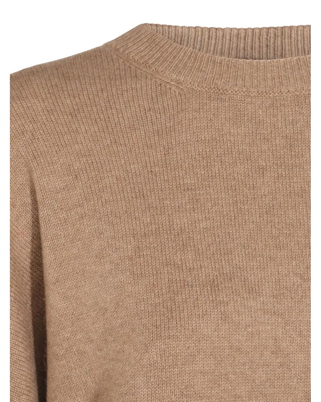 Brunello Cucinelli Brown Crew-Neck Sweater