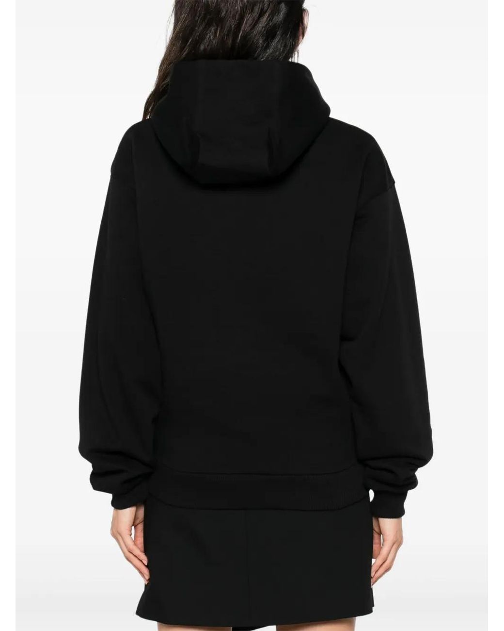 Coperni Black 'Horn' Hooded Sweatshirt