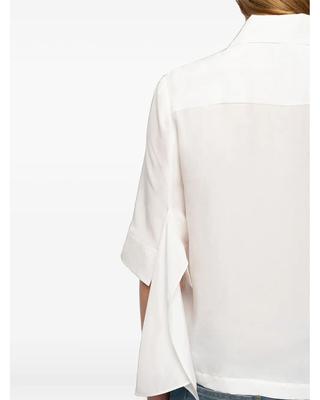 Zadig & Voltaire White Telmy Silk Shirt