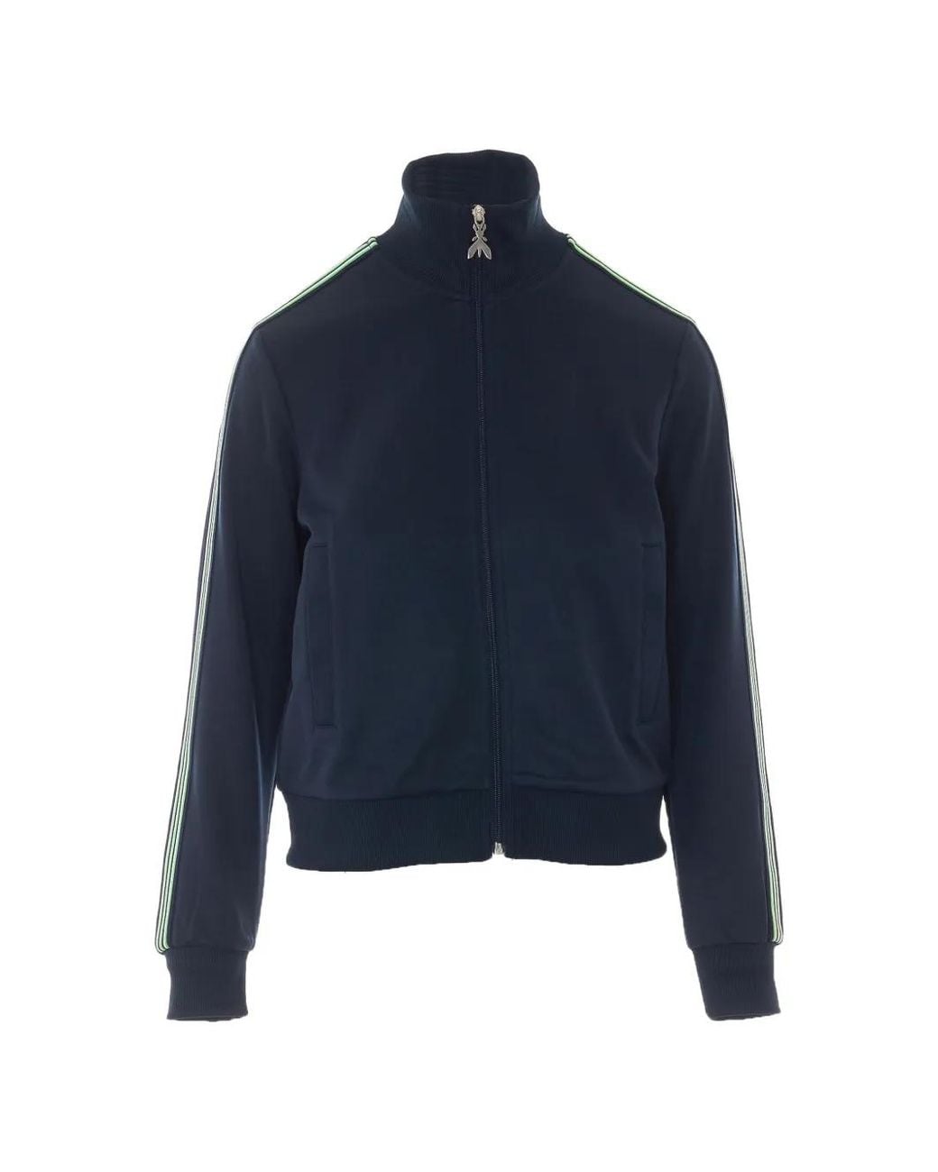 Patrizia Pepe Blue Side-Stripe Track Jacket