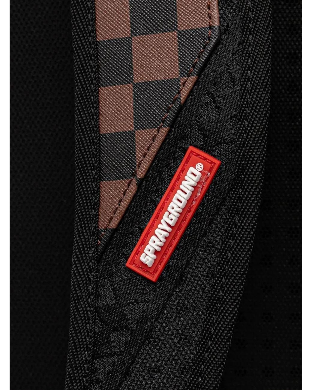 Mochila a cuadros Sprayground de color Blue