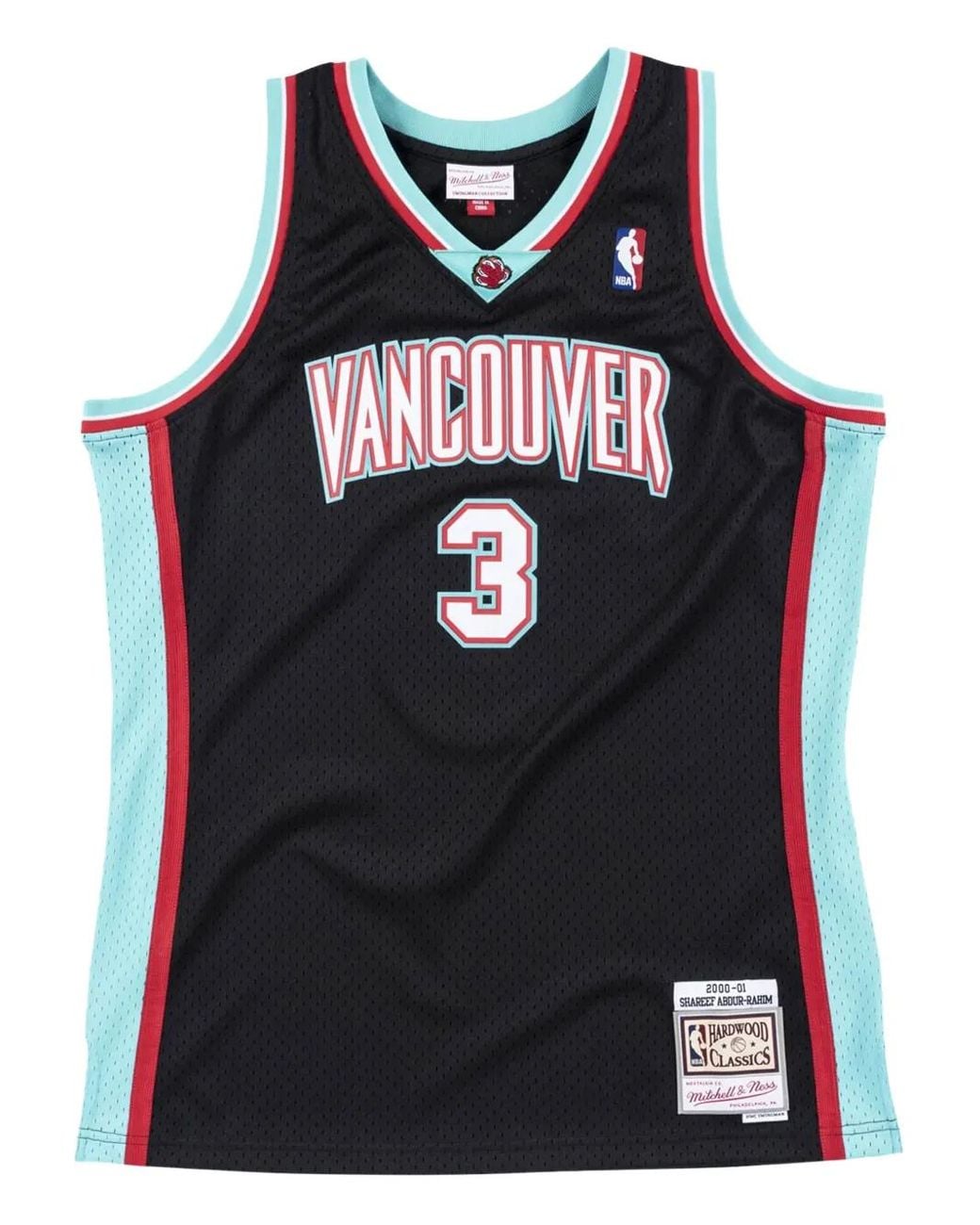 Mitchell & Ness Black X Nba Grizzlies 2000 Shareef Adbur-Rahim Swingman Tank Top for men