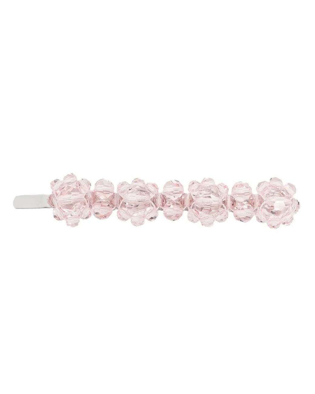 Simone Rocha Pink Embellished Hair Clip