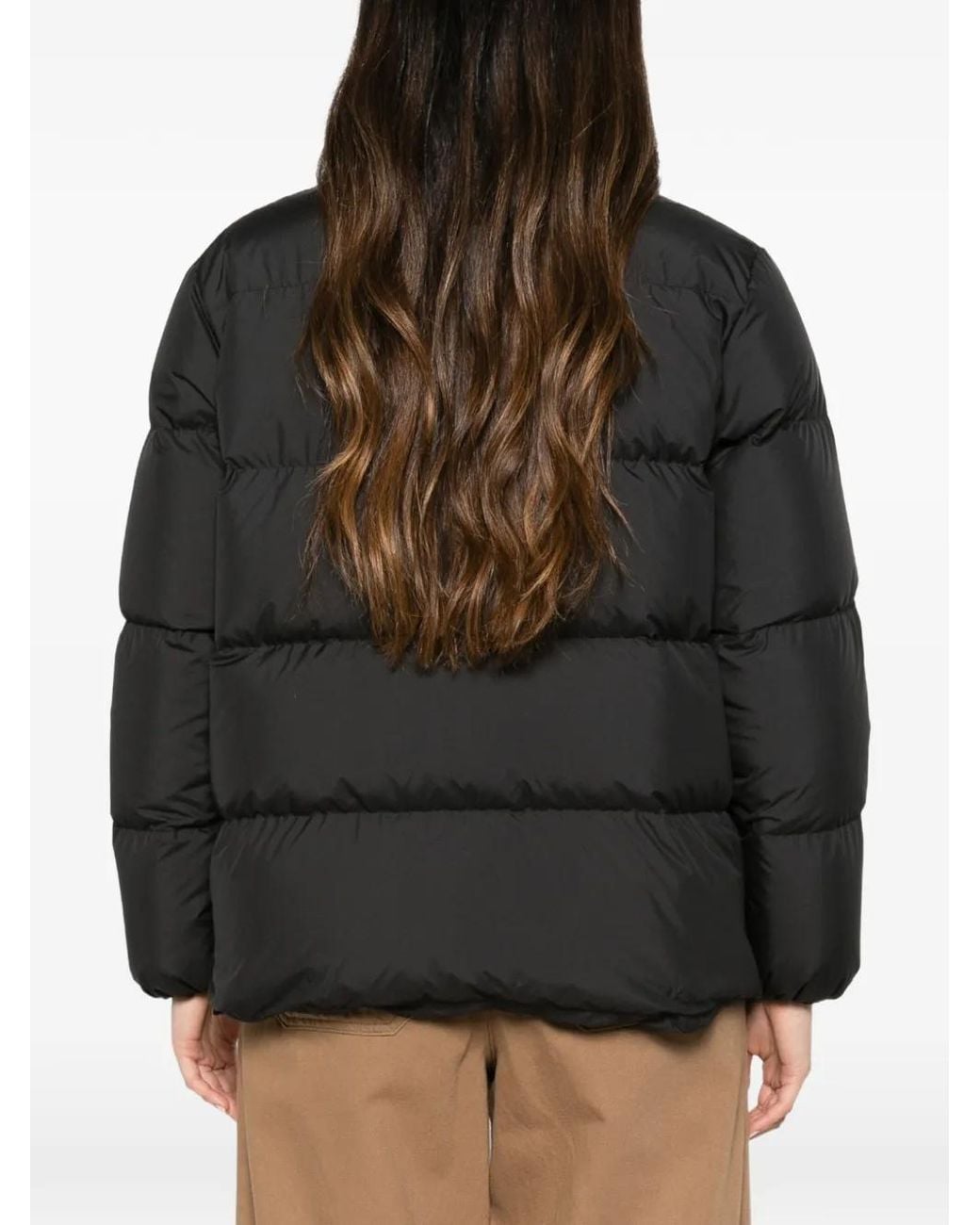 Moncler Black Vivantesse Short Down Jacket