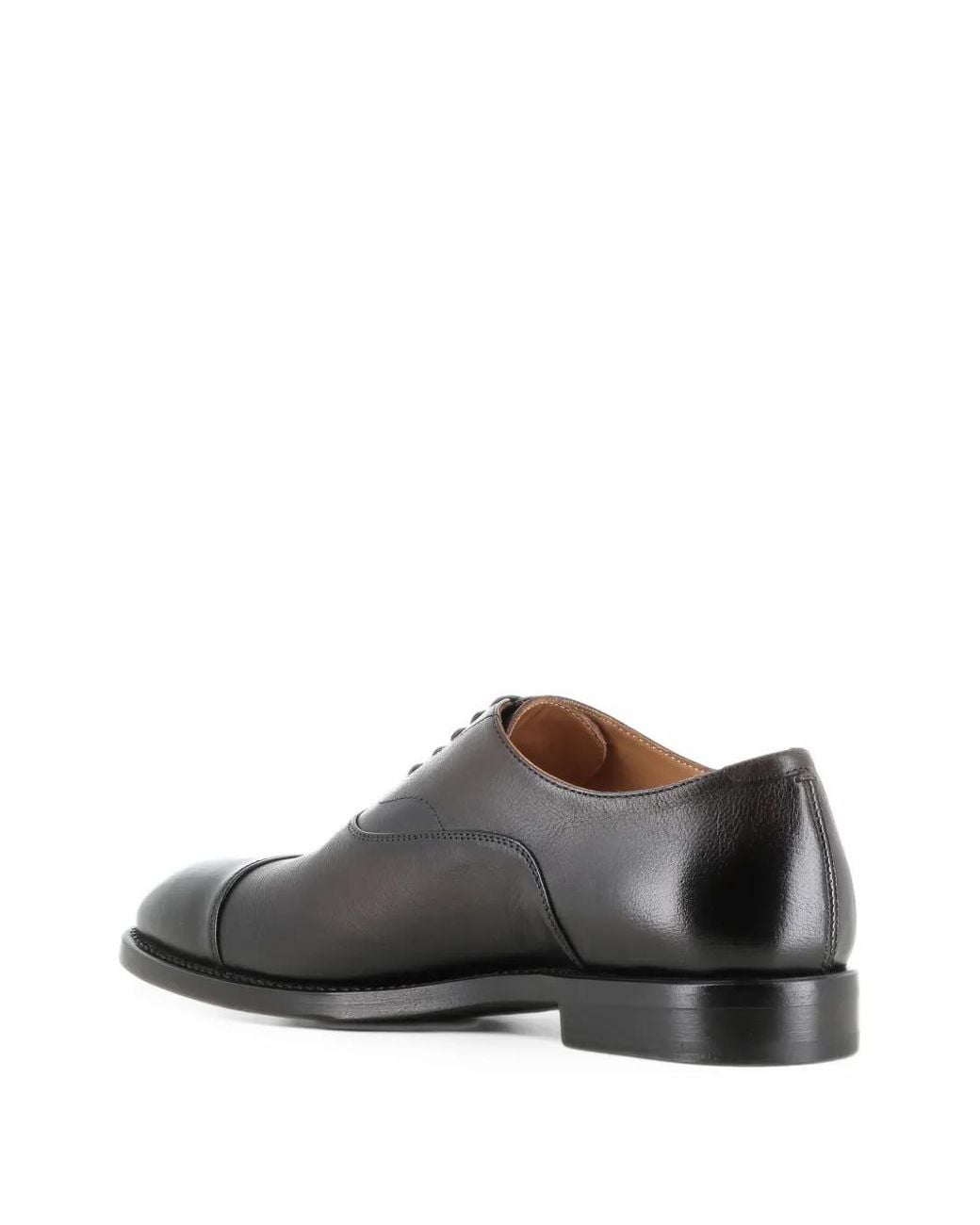 Alberto Fasciani Gray Jason Leather Oxford Shoes for men