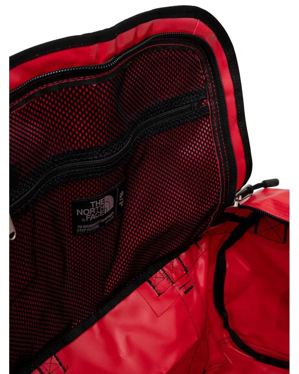 The North Face Red Small Base Camp Duffel Bag