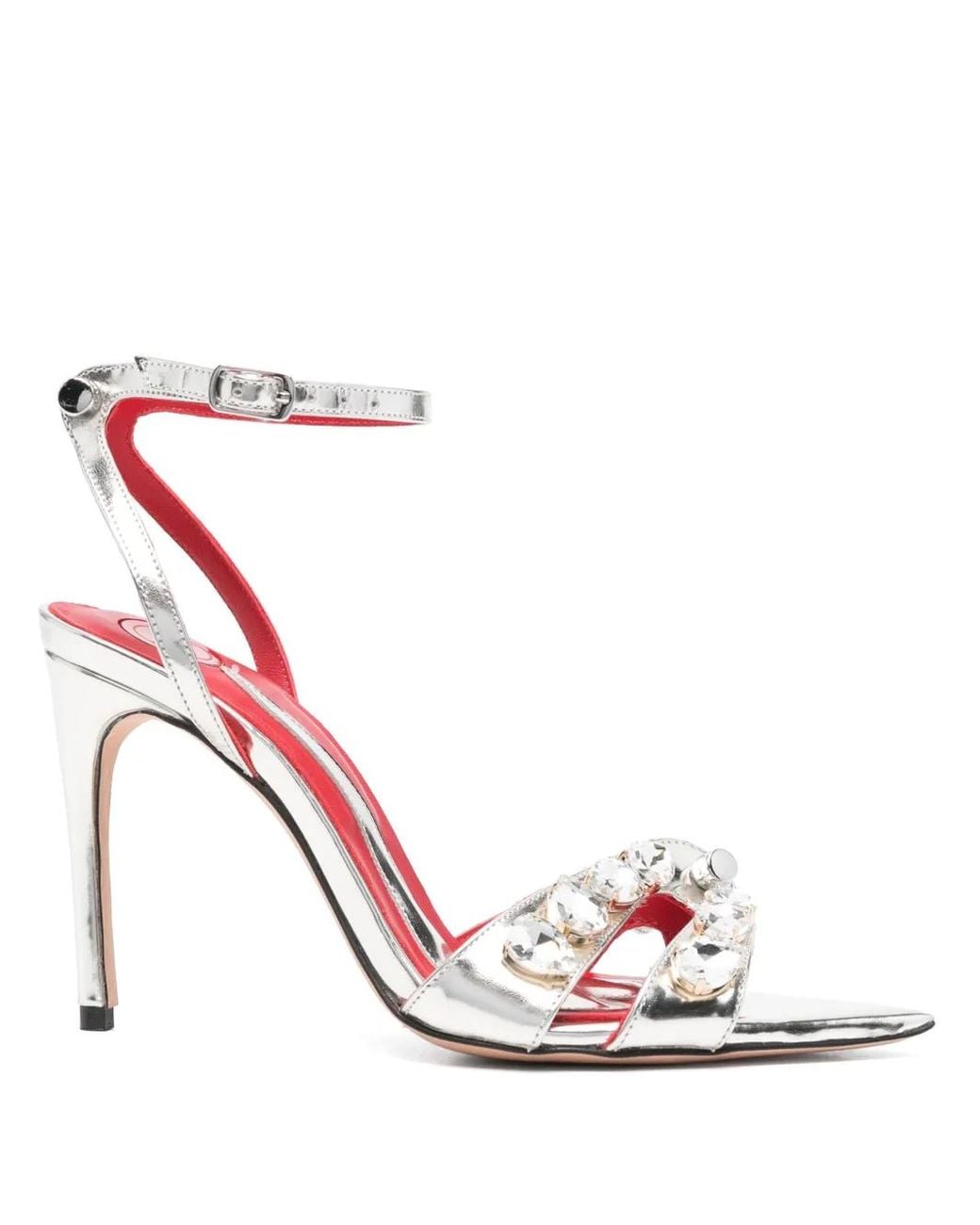 HARDOT Pink Booty 100Mm Sandals