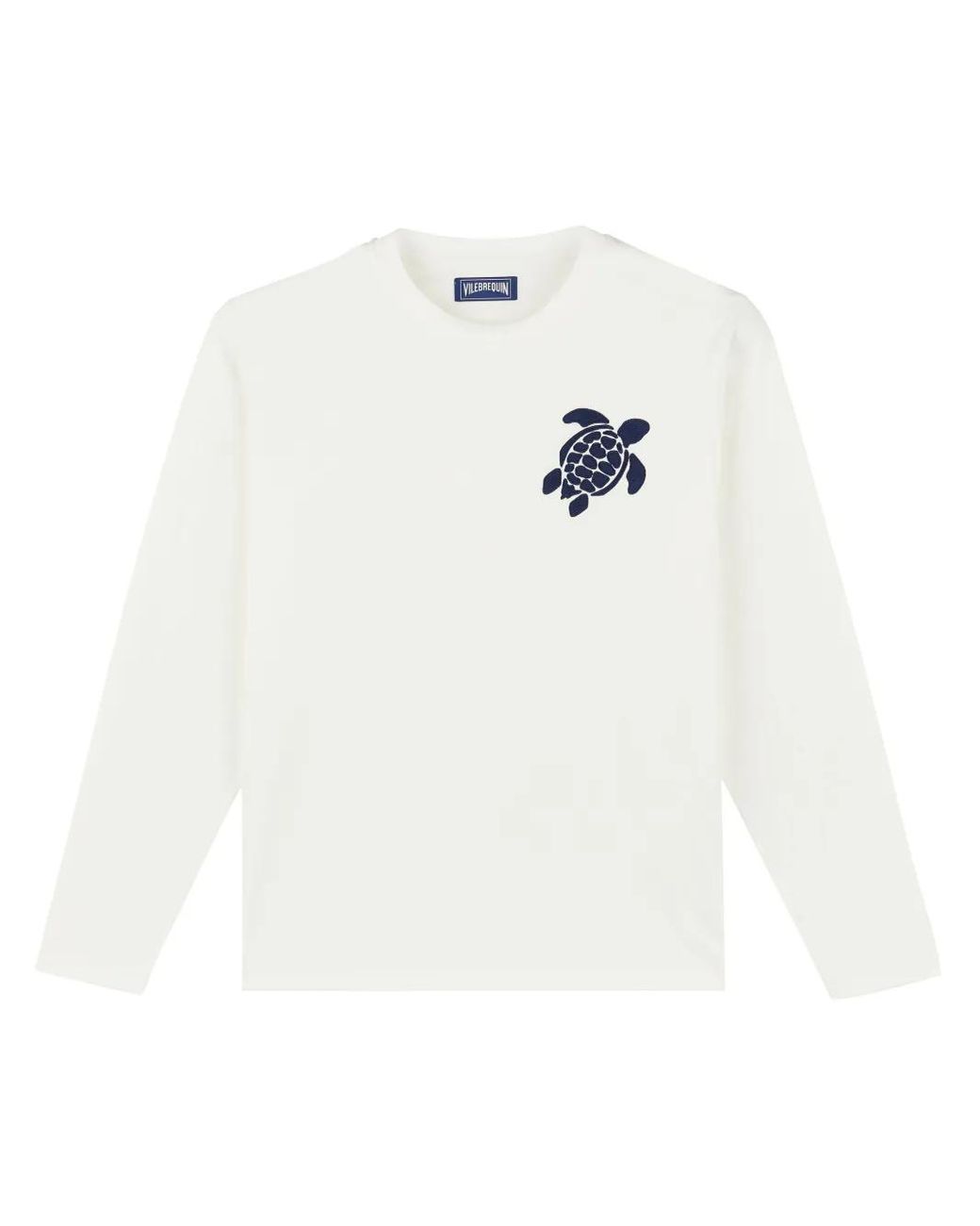 Vilebrequin White Logo Sweater for men