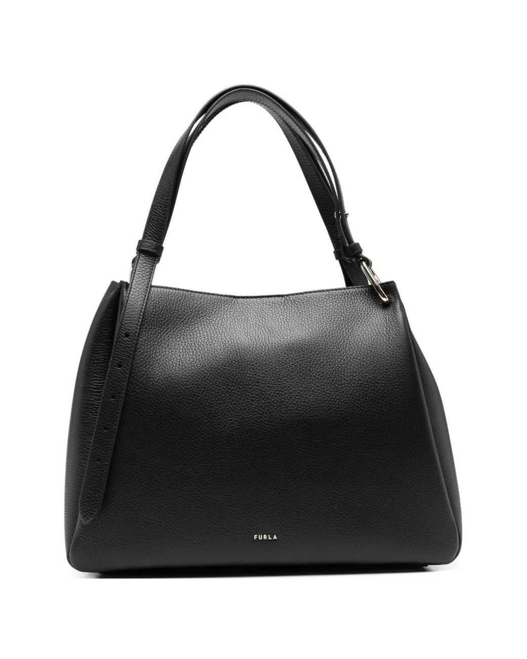 Furla Black Tote Bag